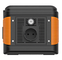 Station d'alimentation portable LiFePO4 269,36 Wh avec panneau solaire MPPT à onde sinusoïdale pure 300 W pour les voyages et le camping