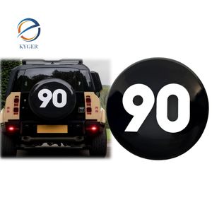 Kyger - Piezas de Modificación de Carrocería, Cubierta de Llanta de Repuesto Personalizada para Land Rover <span class=keywords><strong>Defender</strong></span> 90 110 2020-2024 - Product Image 3