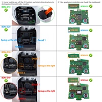 Coque de protection pour manette PS5, accessoires de jeu, pièces de décoration, coque de protection pour manette PS5, bande décorative pour joystick
