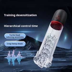 Electric <strong>Penis</strong> Pump Enlargement <strong>Extender</strong> for Men-Rechargeable IPX7 Waterproof Portable Masturbation Tool - Product Image 6