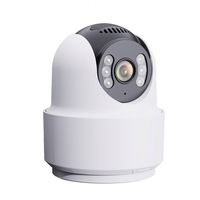 Kit de CCTV, Cámara Inalámbrica, Sistema de Seguridad para el Hogar, 4MP HD WiFi PTZ, Visión Nocturna, Micrófono Incorporado, Audio Bidireccional, Almacenamiento en la Nube