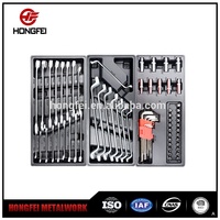 Armoire à outils HONGFEI en acier robuste, garantie 3 ans, pour atelier automobile, armoire de rangement, directement de l'usine