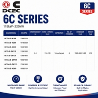 Mesin Diesel Kelautan Cumminns 6CTA8.3-GM175 6 Silinder 4 Langkah 175HP 1800RPM Berpendingin Air Unit Mesin Penggerak Kelautan