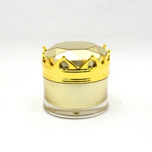 Cao cấp bao bì mỹ phẩm chăm sóc da mặt Kem container Vàng Vòng <span class=keywords><strong>5g</strong></span> 10g 15g Acrylic mỹ phẩm Jar - Product Image 6