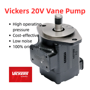 مضخة ريشية من سلسلة V منخفضة الضوضاء أصلية من فيكرز طراز 20V5A و20V8A و20V11A و1A22R و1B22R بتدفق 7-45 سم/دورة وضغط 207 بار - Product Image 1