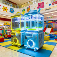 Máquinas de Juegos Operadas con Monedas, Máquinas de Juegos de Arcade, Mini Máquina Expendedora de Ganchos, Máquina de Premios con 40 Ganchos
