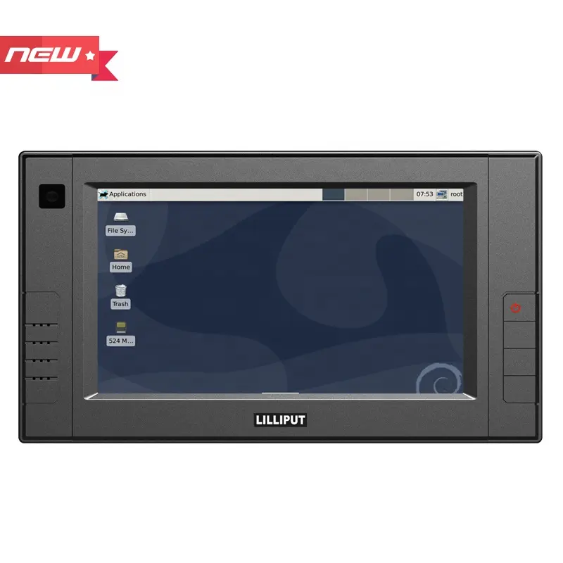 with IP64 7 inch Waterproof Industrial Computer SIM card slot OTG Touchscreen Capacitive Panel Vehicle Mount PC