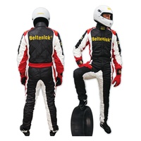 Combinaison de course pour pilote automobile, unisexe, adulte, légère, ignifuge, 3 couches, approuvée FIA, Beltenick, % Nomex