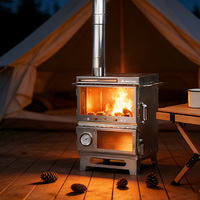 INBESTCAMP Ensemble de cuisinière de camping portable à économie d'énergie, accessoires de cuisinière d'extérieur, ustensiles de consommation pour la cuisine en camping