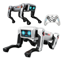 MST Toys Chien robot mécanique télécommandé 2.4G, chien robot intelligent électrique AI, commande vocale interactive, portée de 20 m