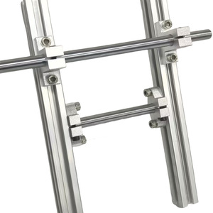 Support de barre ronde à axe optique linéaire en forme de diamant vertical avec support de suspension SK SHF8 10 12 - Product Image 2