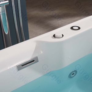 Vente directe d'usine Baignoire de massage intérieure autoportante à remous avec jets d'eau Baignoires et bains à remous <span class=keywords><strong>en</strong></span> acrylique - Product Image 5