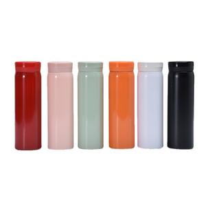 Mini termo de acero inoxidable 304, tamaño de bolsillo pequeño clásico para uso portátil al aire libre, 6-12 horas de aislamiento térmico pequeño - Product Image 1