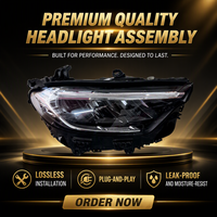 Pour Mercedes Benz GLC-Classe W254 X254 C254 de haute qualité, ensemble de phares, éclairage de voiture, LED d'origine GLC220 GLC200 OEM A2549064601
