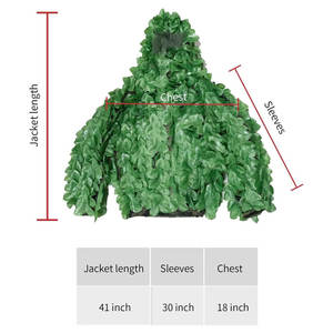 Combinaison de chasse pour homme, haute qualité, hiver, extérieur, coupe-vent, imperméable, logo personnalisé, 100% polyester, couleur personnalisée, vente en gros - Product Image 4