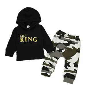 Wholesale Baby Boy Clothes Sets America Style Kids Hoodie Sets Baby Boy Children's Clothing Set