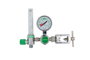 Lovtec - Regulador de <span class=keywords><strong>Gas</strong></span> Medicinal CGA870 de Alta Calidad, Flujómetro de Oxígeno con Cuerpo de Latón - Product Image 5