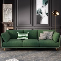 Ensemble de canapés en tissu nordique, moderne, luxueux et durable, marque RH, pour le salon
