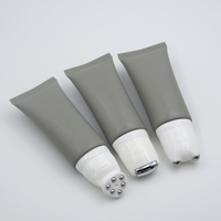 Tube cosmétique blanc multifonction | Tube vide de compression de lotion avec bille roulante en acier inoxydable pour emballage de crème de spa