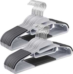Hot Sale High Quality ABS+Iron Flexible Non Slip <b>Hangers</b> for Suit Coat Clothing Store Wardrobe - Product Image 1