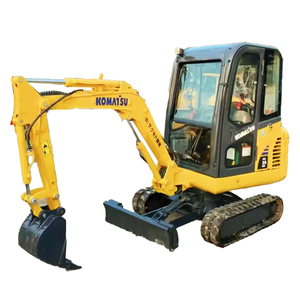 รถขุดขนาดเล็ก Komatsu PC20 มือสอง น้ำหนัก 2 ตัน รถขุดขนาดเล็กแบบมีห้องโดยสาร สำหรับงานก่อสร้างในฟาร์ม - Product Image 1