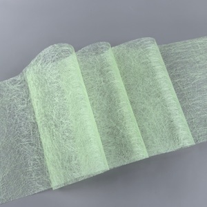 Tela no tejida Huiming de 150 cm de ancho, verde, de fibra larga, compuesta para filtro purificador de aire. - Product Image 4