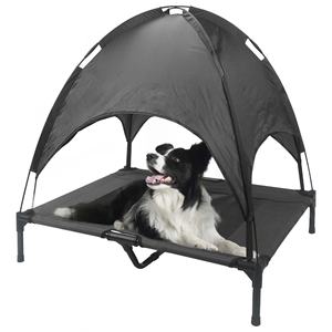 Wasserdichtes Sommer-Outdoor-Zelt mit erhöhtem Hunde bett Neues Produkt Faltbarer Oxford-Stoff für Camping & Strände Abnehmbares Pet Camp-Bett - Product Image 5