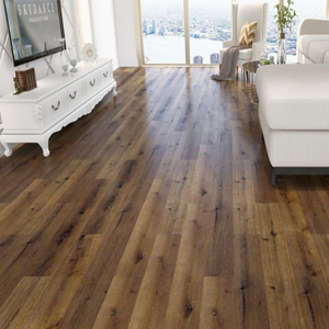 Revêtement de sol SPC moderne résistant à l'humidité, panneau de sol SPC à clipser, <span class=keywords><strong>carrelage</strong></span> de sol SPC imperméable, planche de vinyle à grain de <span class=keywords><strong>bois</strong></span> pour la décoration intérieure - Product Image 1