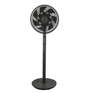 Electric Fan 3-Speed PP Blades Soft Cooling Air Circulation Fan 14 Inches Stand Fans For Home Office For Summer