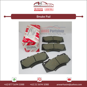 Plaquettes de frein d'origine pour voiture, avant, 04465-YZZR5-82 - Product Image 2