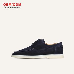High Quality Cashmere Men's Lace-up Oxford Casual Derby Shoes Breathable Lightweight Sole Formal Business Dress Loafers 2026 - Product Image 1