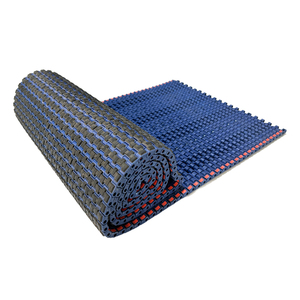 2120 permukaan karet Non-slip Modular sabuk konveyor untuk sistem konveyor kemiringan - Product Image 1