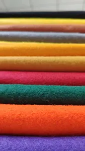 Favorable Price 100% PET Colorful Soft Needle Punched Non Woven Fabric Felt Roll DIY Raw Material PET Needle Punch Felt