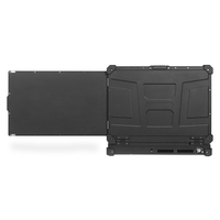 Ordinateur portable industriel robuste à double écran portable de 15,6 pouces, Windows 10/11, processeur Core i7
