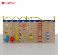 Marwey Équipement d'aire de jeux pour enfants Murs d'escalade commerciaux multifonctionnels Mur d'escalade classique intérieur extérieur pour enfants