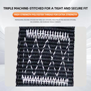 Brand New Atualizado <span class=keywords><strong>All</strong></span>-<span class=keywords><strong>Black</strong></span> Multi-Attachment Series High-Altitude Work <span class=keywords><strong>Safety</strong></span> <span class=keywords><strong>Harness</strong></span> - Product Image 4