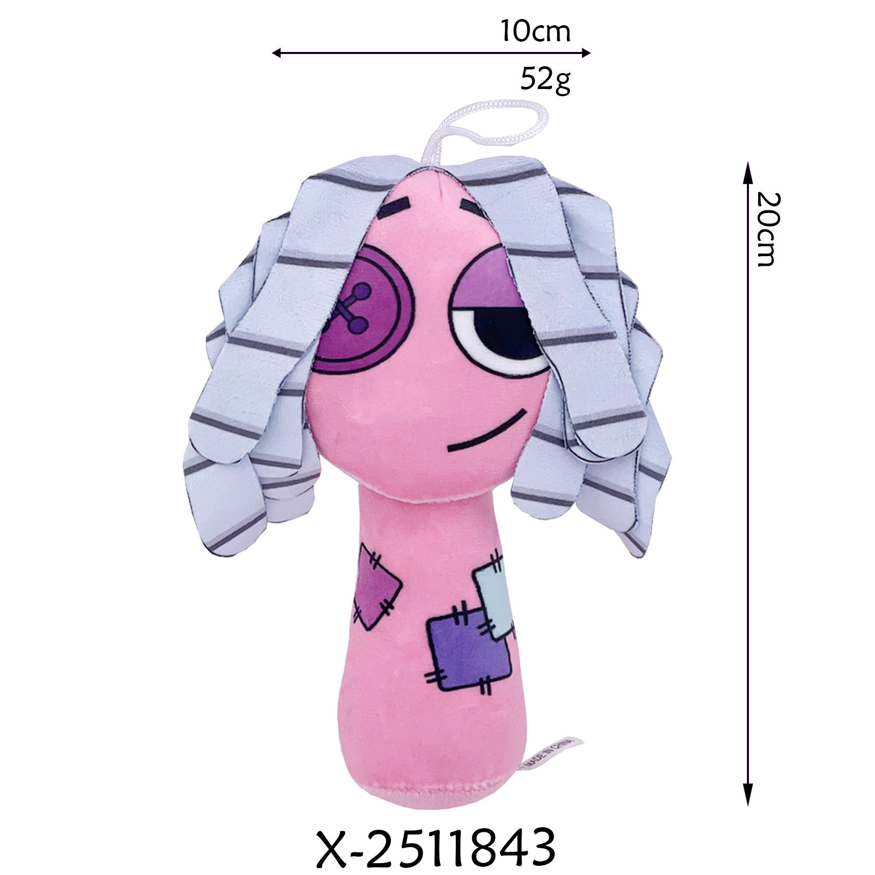 Elfo de polvo de pelo azul