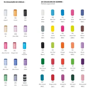 Crayon en bois de cèdre noir, merchandising personnalisé - Product Image 2