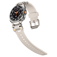 Eraysun Bracelet de montre en caoutchouc de sport de luxe pour Samsung Galaxy Ultra 47mm Bracelet de montre en silicone respirant réglable étanche