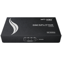 Répartiteur 4K 60Hz 3D 1 entrée 4 sorties MT-VIKI 1 ordinateur 4 moniteurs + adaptateur secteur 1x4