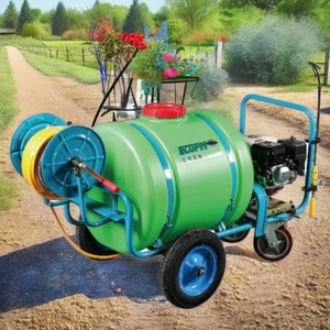 رشاش ضغط عالي سعة كبيرة 160 لتر يعمل بالبنزين يدوي الدفع للحدائق والزراعة - Product Image 5