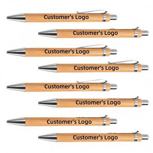 Hot-selling Ecofriendly Bamboo Metal Ballpoint <b>Pen</b> with logo Luxury Rollerball <b>Pen</b> Custom <b>Pen</b> Suitable for Corporate Advertising - Product Image 6