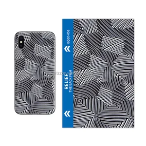 Muchos diseños OEM pvc de hidrogel película protectora para 40w máquina de corte protector de pantalla móvil Piel de smartphone 3d de vuelta la piel