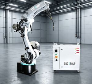 Brazo Robótico de 6 Ejes de Alta Velocidad y Precisión con Motor PLC |   Robot de Soldadura Industrial Totalmente Automatizado |   Automatización de Soldadura en Fábrica - Product Image 1