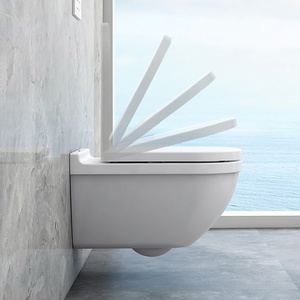 Inodoro suspendido de pared para baño, tipo flotante, con <span class=keywords><strong>cisterna</strong></span> oculta de PVC 222609 - Product Image 2