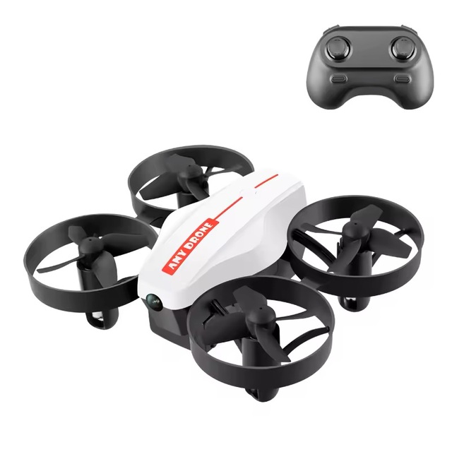 DWI Dowellin Mini Aircraft Drone for Kids Easy Play RC Pocket Quadcopter with Altitude Hold