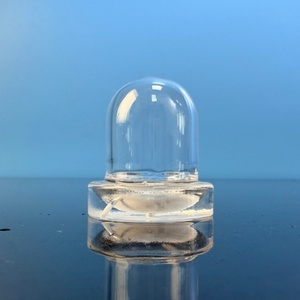 Cloche en <span class=keywords><strong>quartz</strong></span> à dôme de 30 mm de diamètre, personnalisée pour réactions gazeuses, avec services de soudage et de pliage, <span class=keywords><strong>quartz</strong></span> pur à 99,995 %, sans ozone - Product Image 3