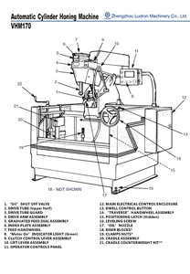 Alésage vertical en acier de moteur de vente d'usine et cylindre de machine d'affûtage cylindre Honer - Product Image 6