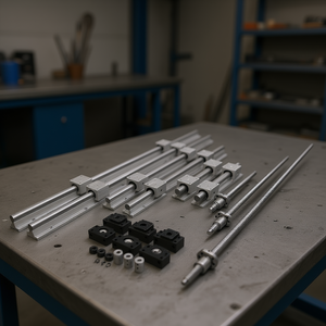 Soporte de Riel Lineal de 20 mm, 650 mm, 1050 mm x 2 con Tornillos de Bola x 3 para Máquinas CNC - Product Image 2