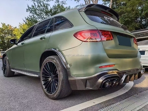 Kit carrosserie en Fiber de carbone ZS <span class=keywords><strong>Auto</strong></span> Performance pour mercedes-benz GLC mise à niveau BS Style pièces lèvre avant accessoires de voiture kit de carrosserie - Product Image 5